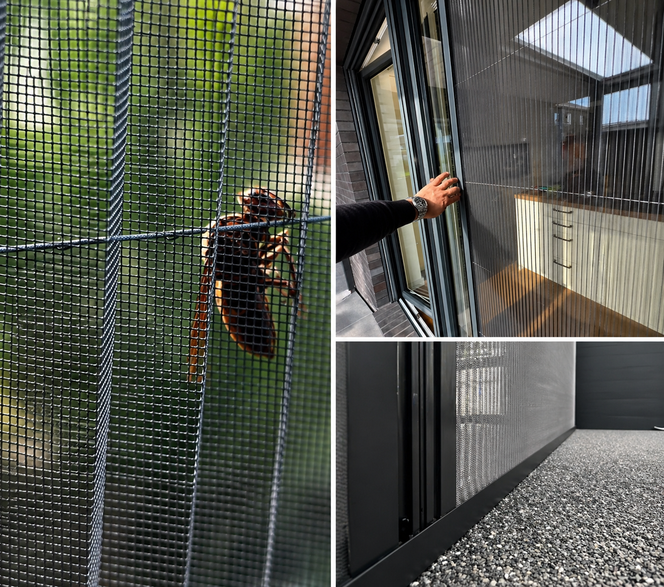 Mosquito net installation